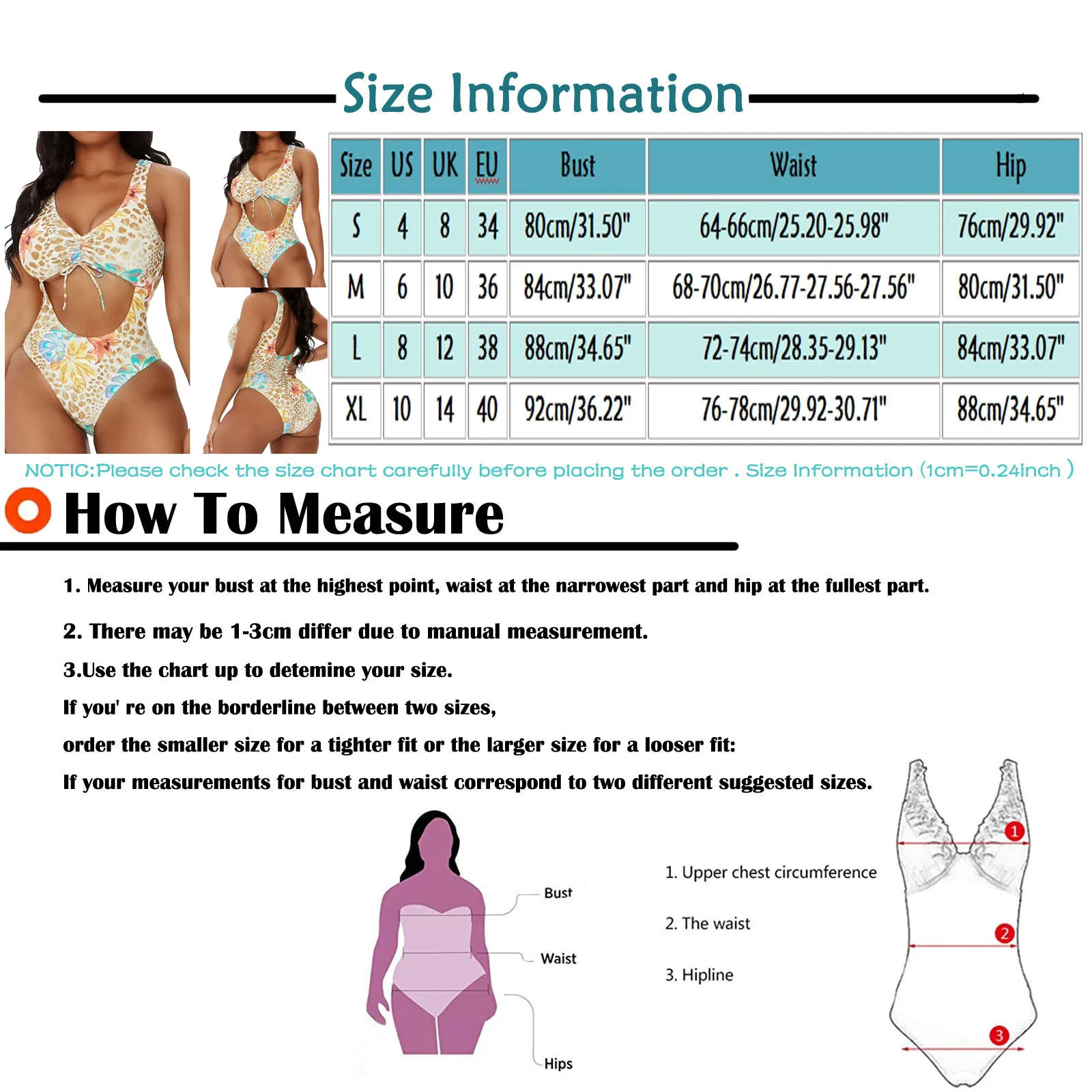 

Fashion Women Swimwear V Neck Bandage Bikini One-piece Swimsuit Sexy Printing Jumpsuit Beachwear Monokini Bathing#f3