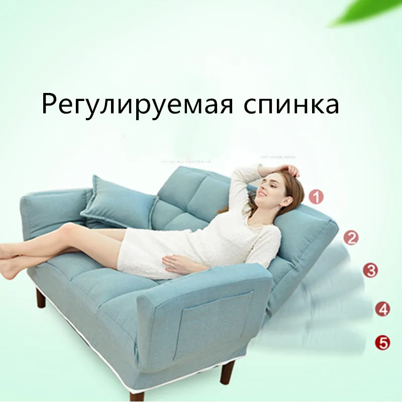 Складной офисный диван-кровать Кресло для отдыха с 2 подушками складное кресло-кровать Кресло для гостиной кресло диваны высокого качества