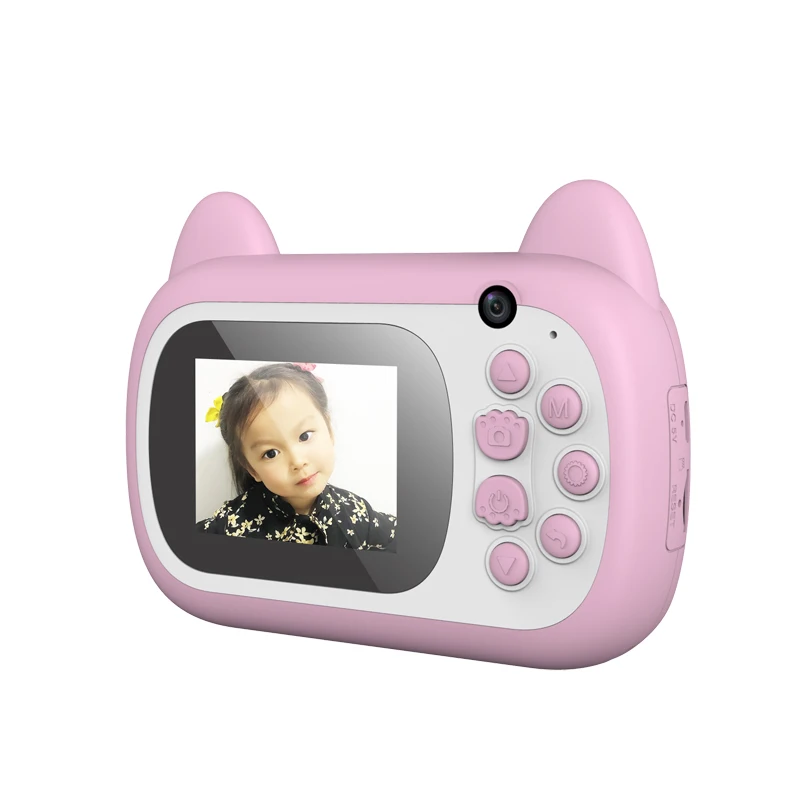 Детская мини-камера Polaroid с возможностью печати термоцифровая камера мультяшная