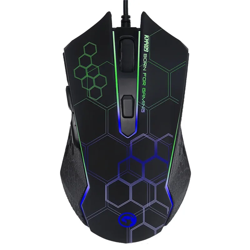 

MARVO KM409 Mouse and Keyboard Set Unique Backlit Visuals 19-key Rollover Support Optical Gaming Mouse