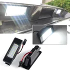 1 пара автомобильных белых светодиодных задних фонарей номерного знака для Ford Edge Escape Mercury Mariner автомобильные аксессуары без ошибок