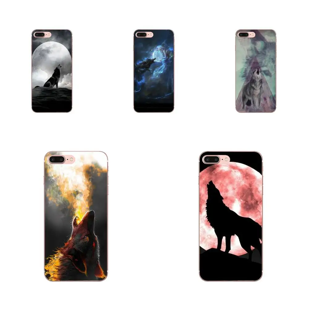 Новые персонализированные аксессуары для телефонов Wolf Apple iPhone 11 Pro X XS Max XR 4 4S 5 5C 5S SE