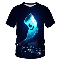 men disco dj rock mens 3dt shirt party music sound activated led t shirt light up and down punk flashing equalizer mens tshir