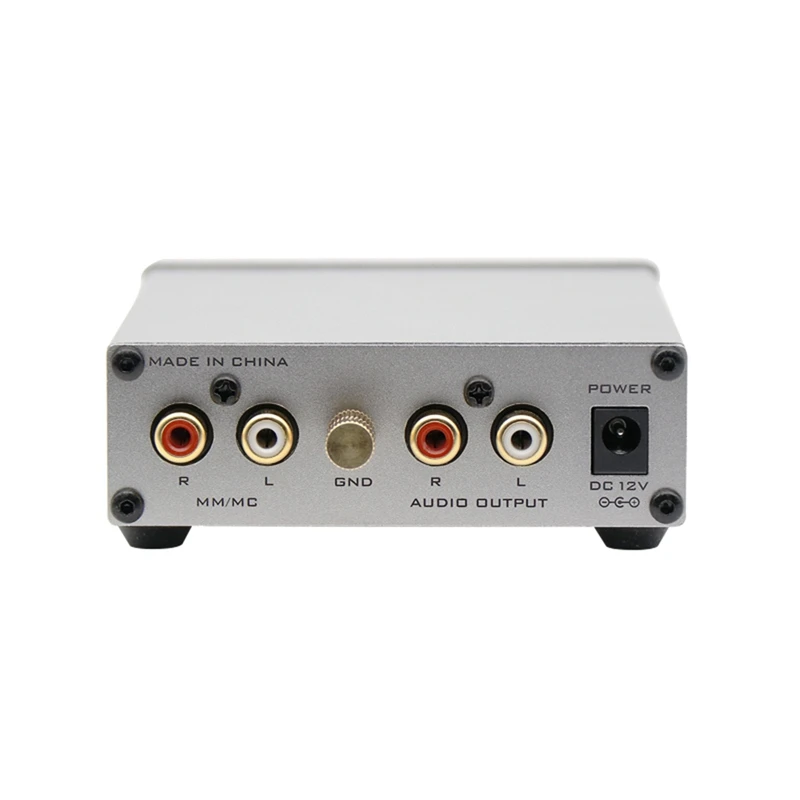 

FX-AUDIO BOX-02 Phono Preamp Hi-Fi Mini MM&MC Audio Amplifier Mini Turntable Phonograph Preamplifier Audio Amplifiers