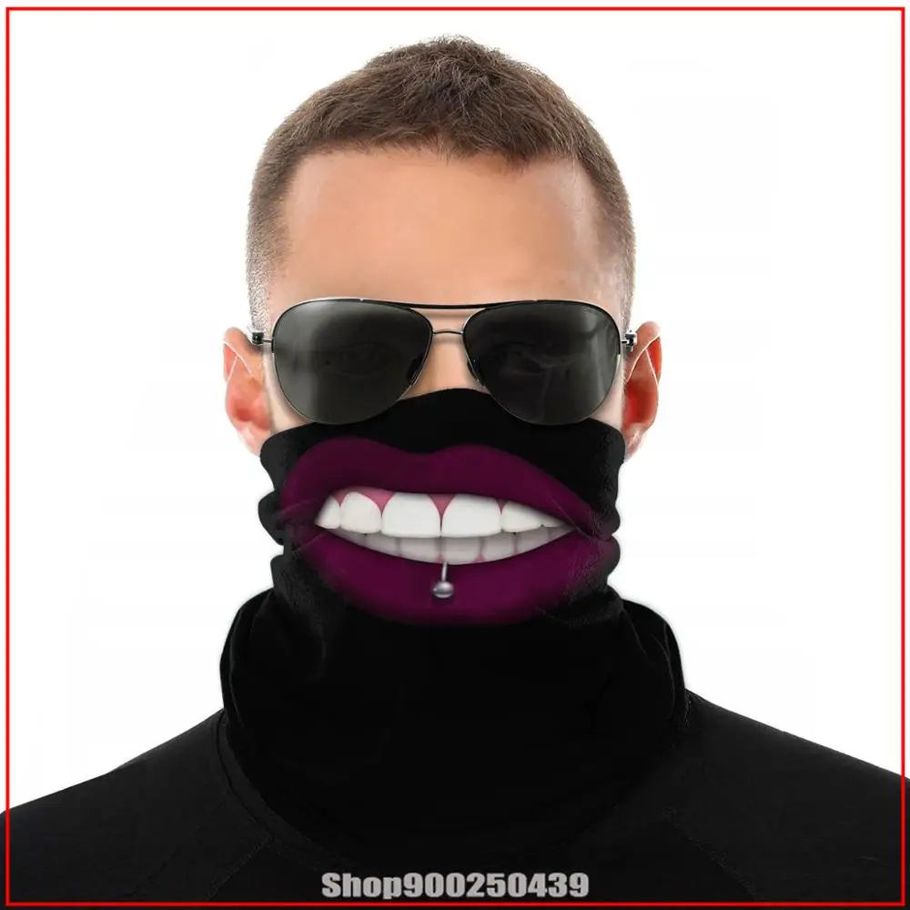 Рот девушка феминистские губы губная помада пирсинг рот маска waifu2x арт noise3