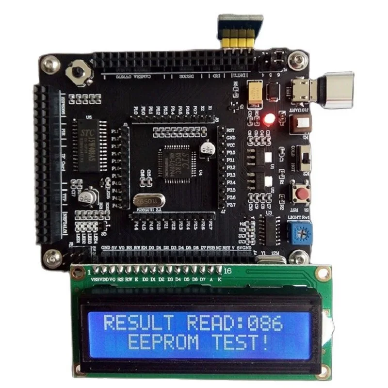 Минимальная система 51 MCU core board STC89C52 51END макетная плата |