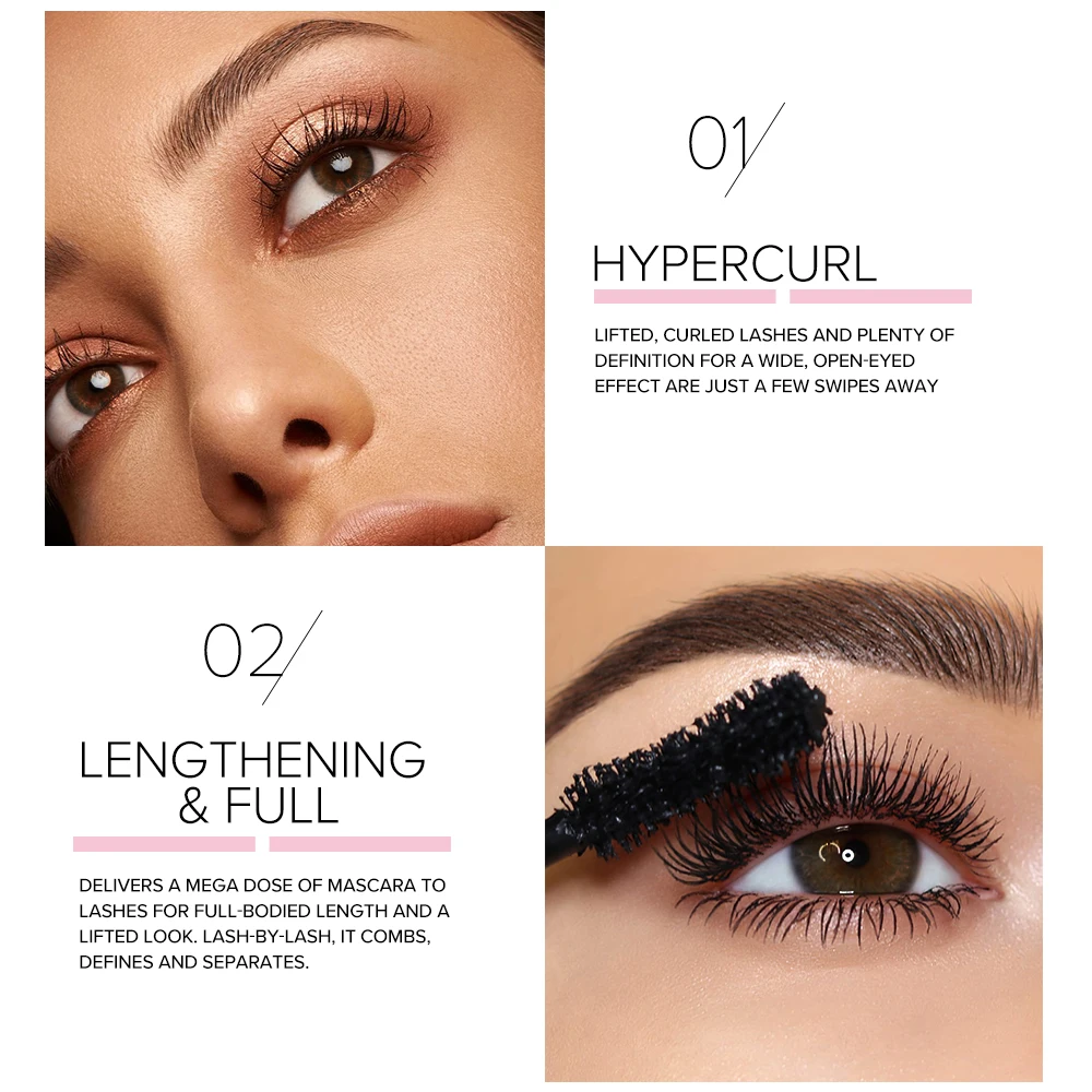 MINIMELI тушь для ресниц 4d наращивание макияж Удлинение Водостойкая длительная