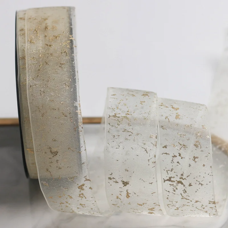 См x 10 ярдов бронзовая треснувшая пряжа с бантом сделай сам Аксессуары для волос