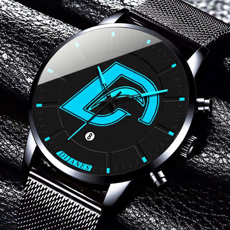 Часы наручные мужские кварцевые в минималистичном стиле модные роскошные