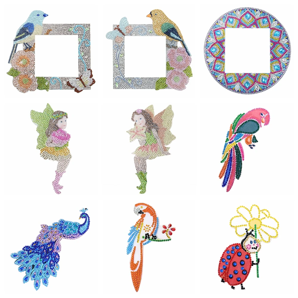 Алмазная живопись 5D сделай сам светящиеся наклейки с переключателем мультяшная