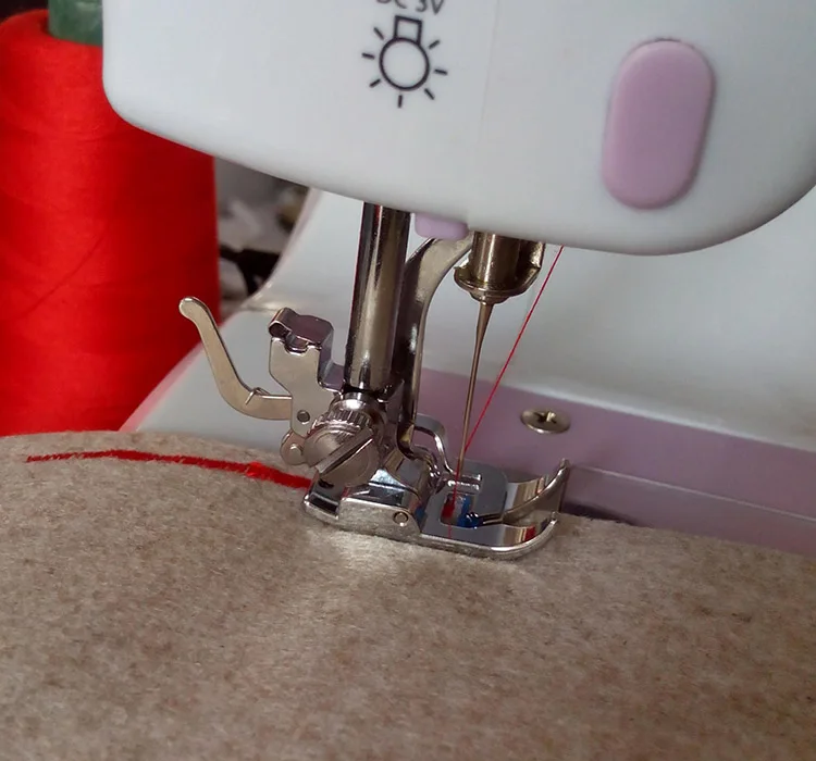 Синхронизация имитации шитья 5613 прижимная лапка тонкая эластичная трикотажная