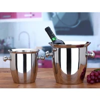 stainless steel barrels of wine grape beer barrel rum ice bucket champagne bucket super thick buckets coolers holders barware