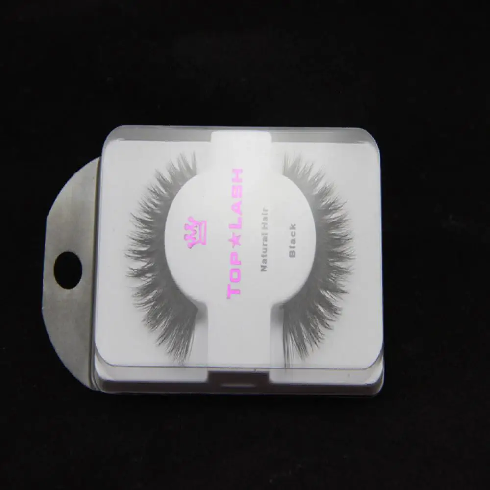 Черные роскошные натуральные накладные мягкие ресницы для глаз 100% настоящие