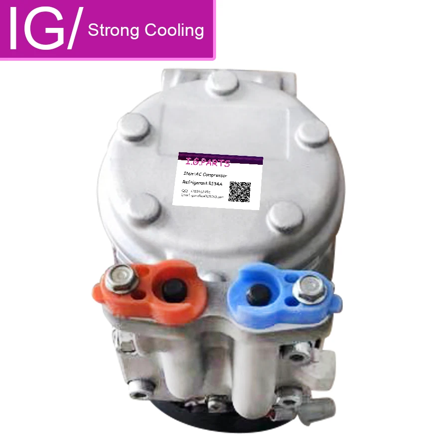 10pa17c AC Compressor For SsangYong Rexton Rodius ssanguyong 03-13 6651303011 6652300011 6651303111 6652300111 6652300211 | Автомобили и