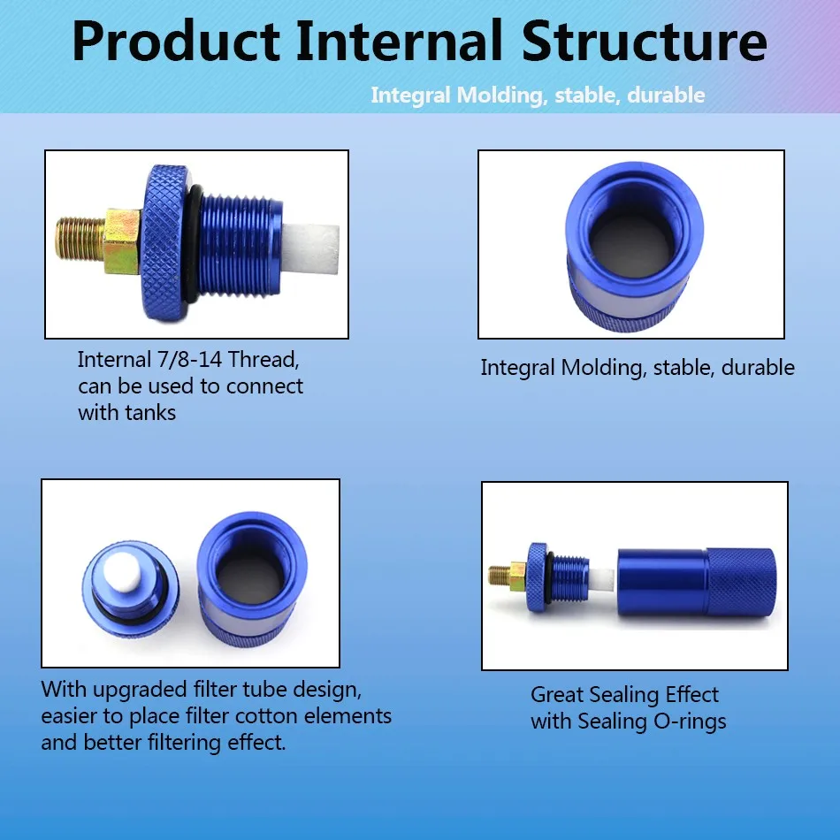 PCP Пейнтбольная Воздушная система 40mpa сепаратор воды и масла насос высокого