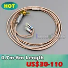 Кабель для наушников 3,5 мм, 2,5 мм, 4,4 мм, посеребренный XLR для Sennheiser IE8 IE8i IE80 IE80s с металлическим контактом LN006373