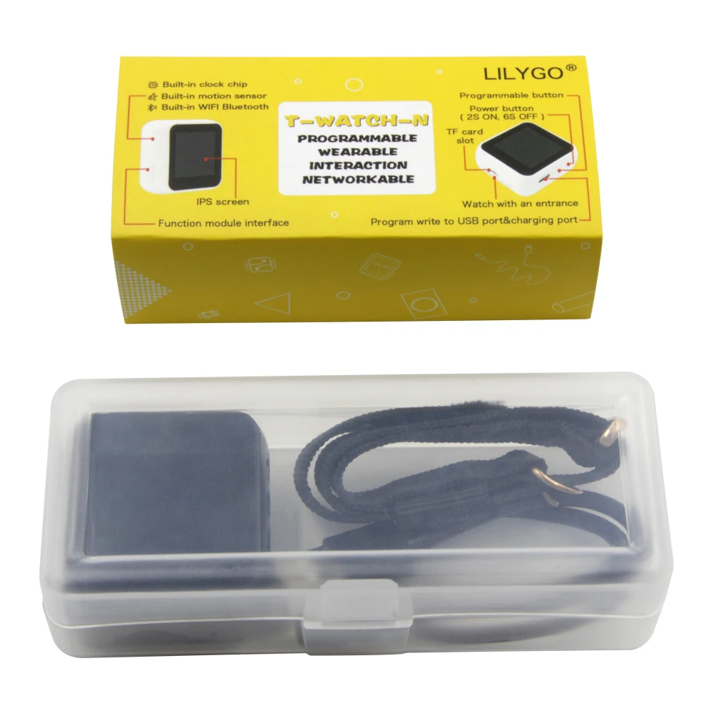LILYGO®TTGO T Watch без сенсорного экрана версия TTP223 сенсорная кнопка программируемое