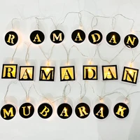 moon star led string lights ramadan decorations eid mubarak decor for home islam muslim event party supplies eid al fitr deco