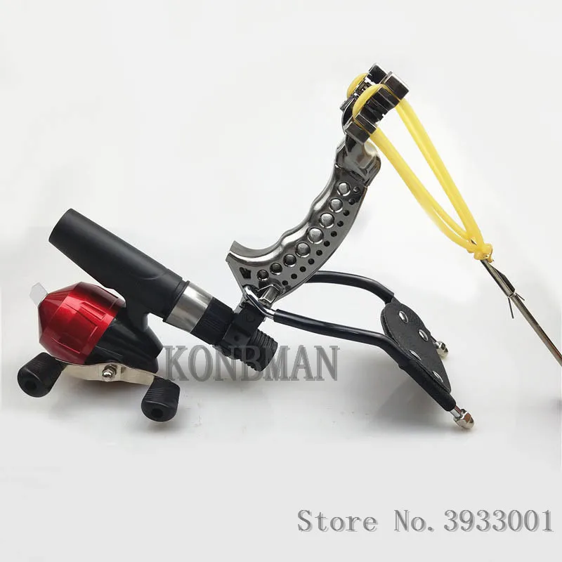 Рогатка для охоты рыбалки катапульта лук подставка стрел стрельбы арбалета рыбы