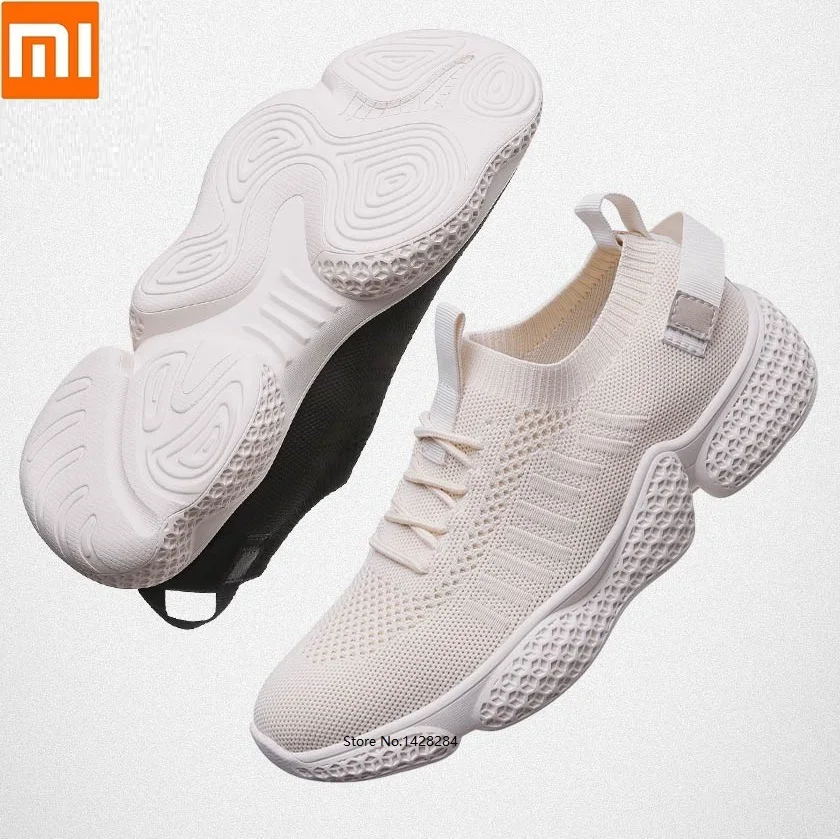 Xiaomi/Новинка; мужская повседневная обувь из дышащего материала; нескользящие сетчатые кроссовки для занятий спортом и фитнесом; сезон лето