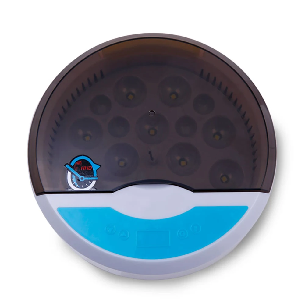 

9pcs Semi Automatic Intelligent Egg Incubator Miniature LEDHatchery Duck Hatchery Quail Parrot Incubation Brooder Tool