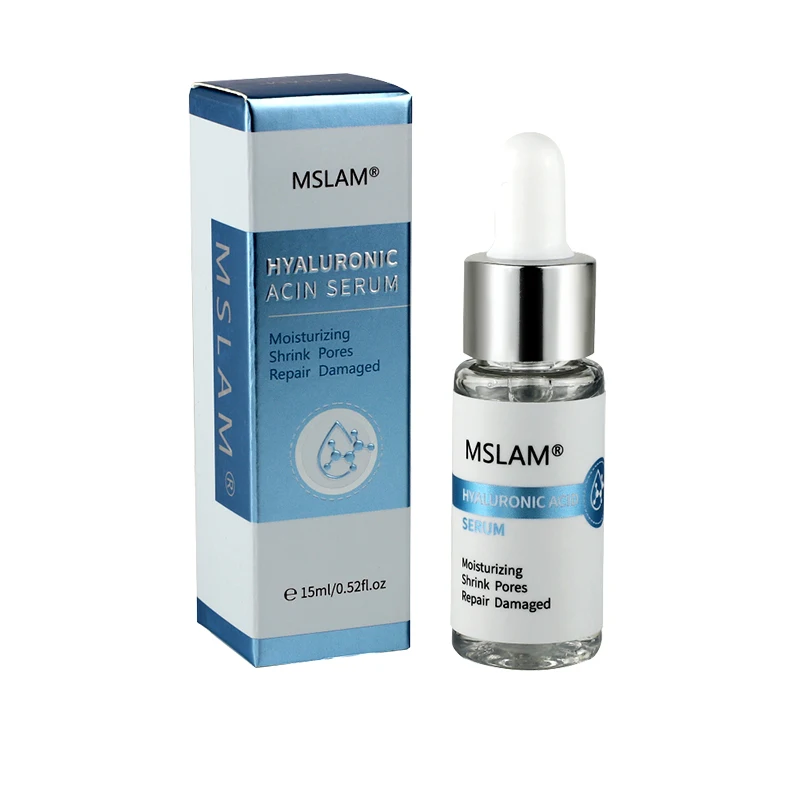 

MSLAM Hyaluronic Acid Face Serum Anti-Aging Shrink Pore Whitening Moisturizing Essence Face Serum Dry Skin Care