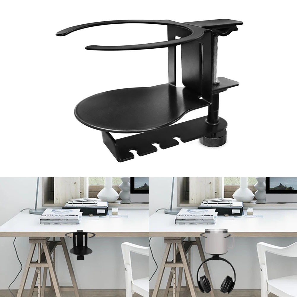 

Headset Storage Earphone Hook Holder Game Accessories Hanger Cup Holder Headset Desktop Wall Clamp Stand Bracket