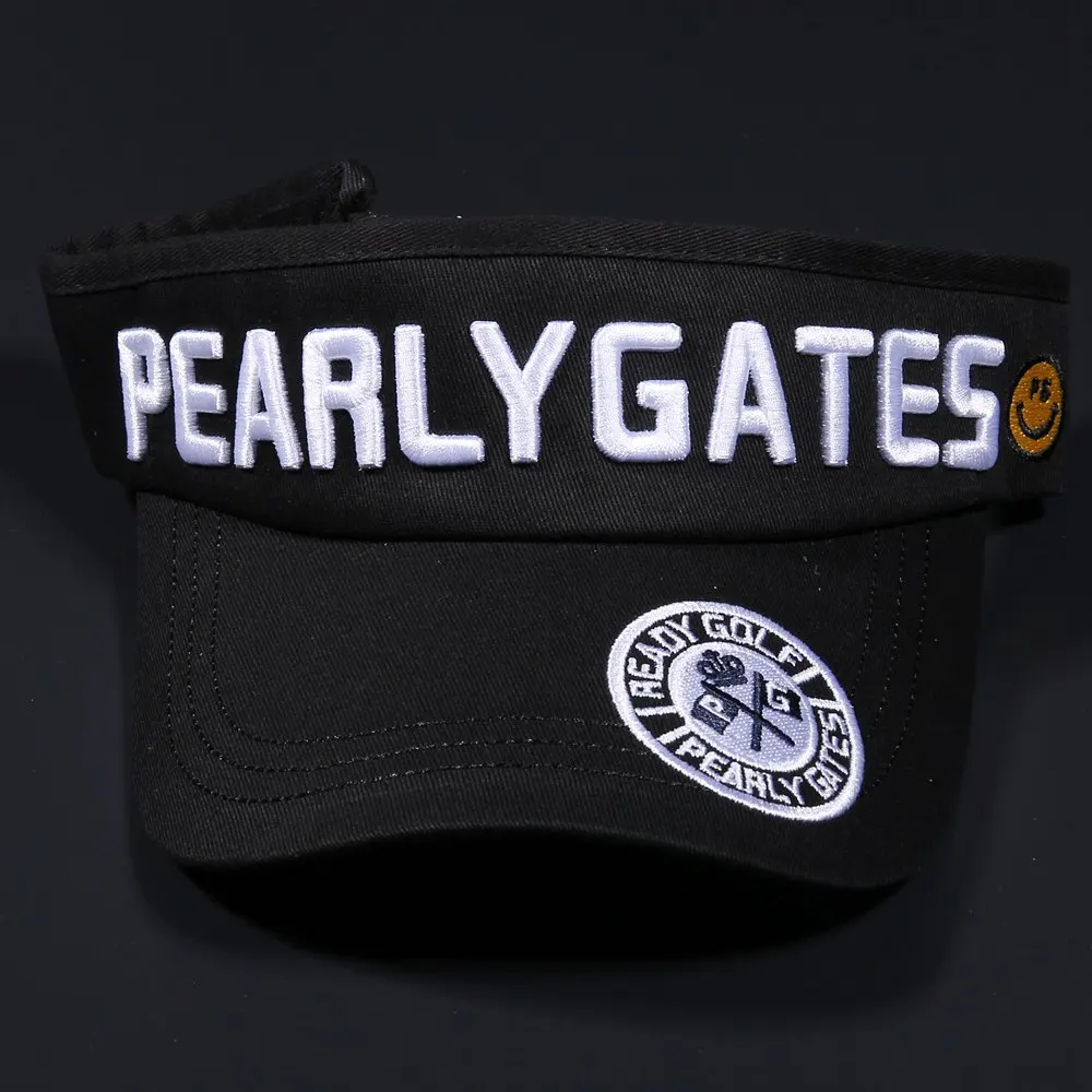 New Adjustable GP Golf Hat Without Top Caps Outdoor Sport Smiling Face Golf Hats Cotton Cap Pearly Gates Colorful