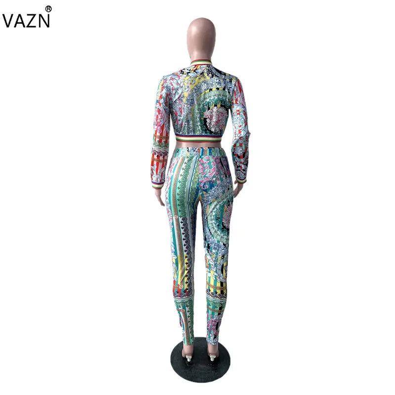 VAZN YM8050 Новинка 2019 винтажные спортивные костюмы с модным принтом повседневный