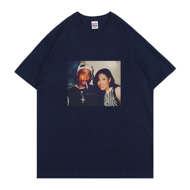 

Awesome 2pac Rap Tshirt Summer Fashion Pattern Print Tee Cotton Men's Tops Quality Men Playboi Carti Oversized Hip-Hop T Shirts