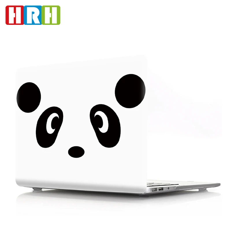 Защитный чехол для ноутбука HRH Panda Owl Жесткий Чехол Mac Pro Retina 13 12 Air 11 A2141 A2159 A1706 A1707 A2289