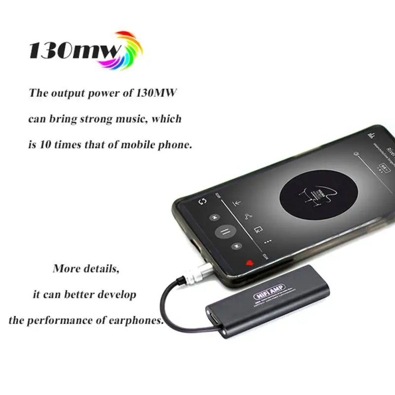 

High Quality HIFI Headphone Audio Amplifier High Thrust High Impedance Long Endurance Mobile Phones Computers Stereos