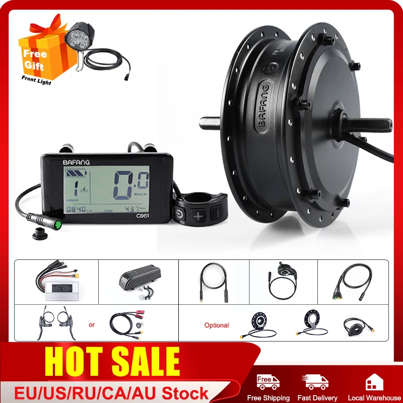 Комплект для переоборудования велосипедов Bafang передний мотор 48В 500 Вт 20 26 27 5 28 700C