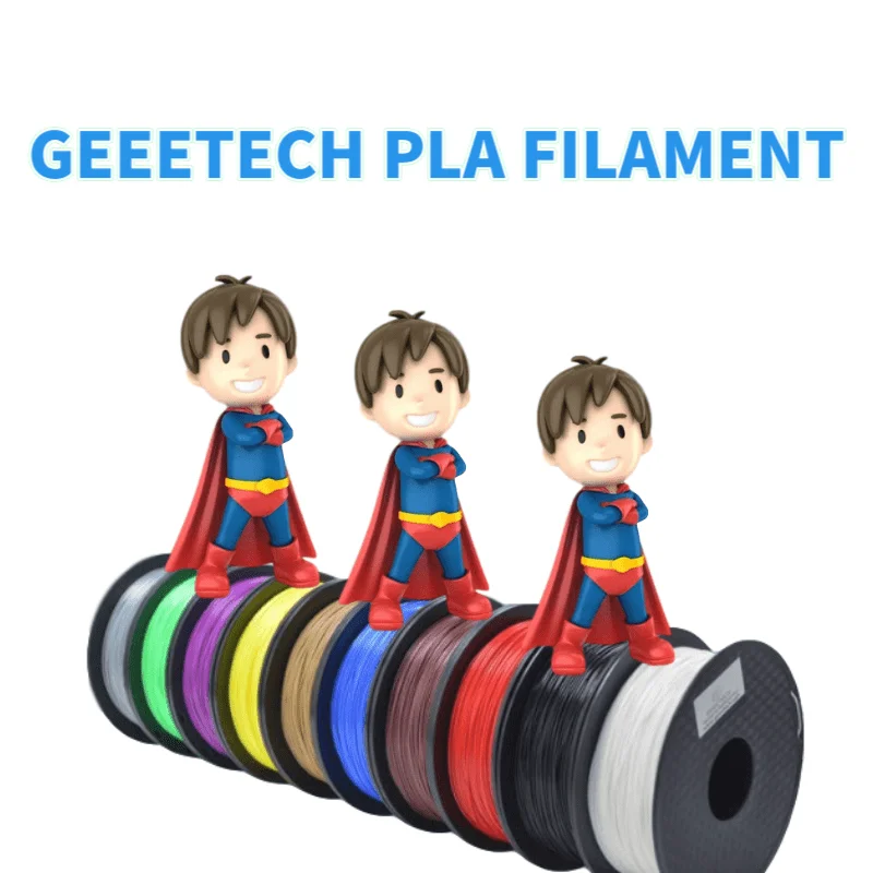 3D нить Geeetech 1 75 мм кг PLA материал оригинальное качество вакуумная упаковка