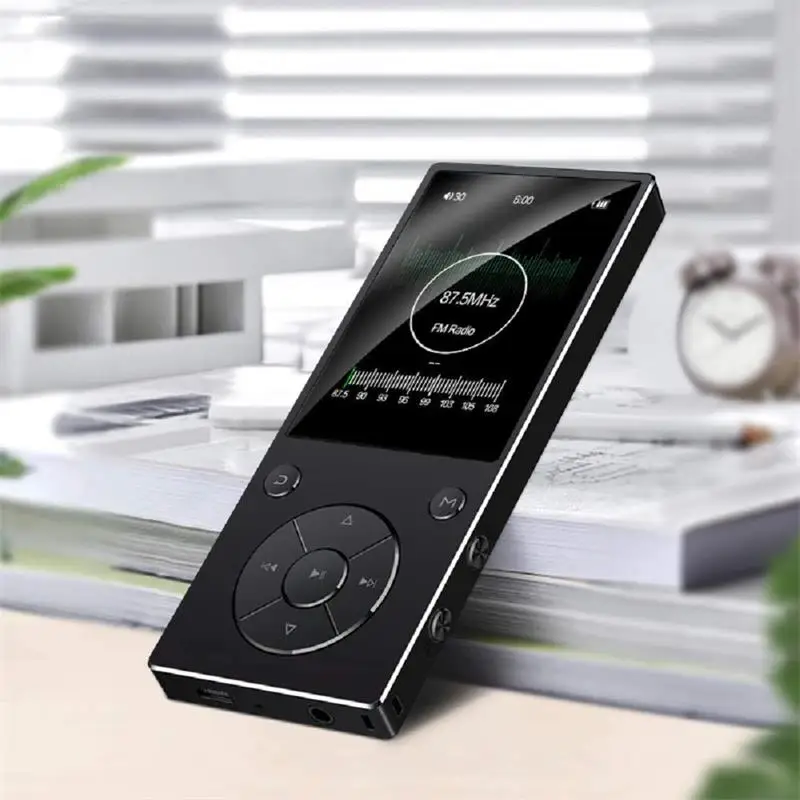 Музыкальный плеер ruizu c11 bluetooth MP3 8 ГБ 16 32 встроенный динамик металлический TFT экран