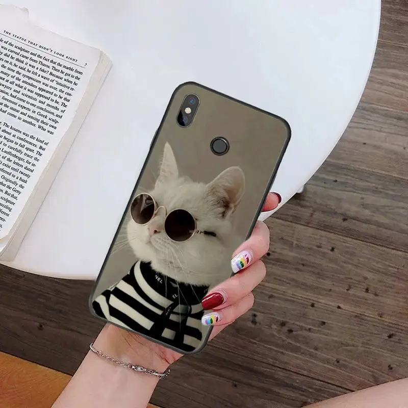 

Cute kitten beautiful Phone Case For Xiaomi mi Redmi note 7 8t 9 9t 9s 8 10 10t 11 pro lite K20 max 3