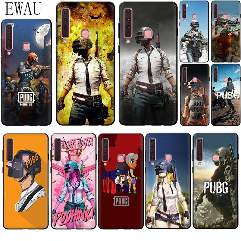 EWAU PUBG мобильный силиконовый чехол для телефона для samsung A3 A5 A6 плюс A7 A8 A9 A10s 20С 30С 40С с 50s 60 70 J6
