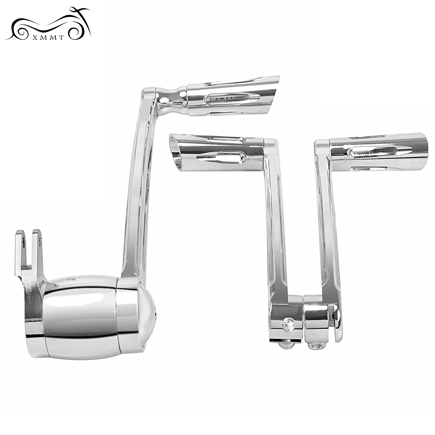 Хромированный набор тормозных рычагов мотоцикла с рычагом переключения