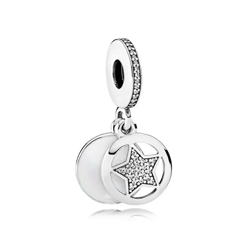 BD35 1 шт. высокое качество новая мода Любовь Подвеска в виде сердца Fit Pandora Браслеты для женщин DIY ювелирные аксессуары Рождественский подарок - Цвет: BD35