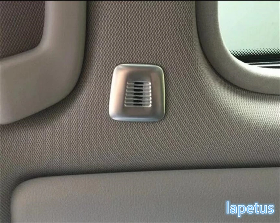 

For BMW X3 F25 / X4 F26 2012 2013 2014 2015 2016 2017 ABS Roof Dome Mic Microphone Decoration Frame Cover Trim 2 Pcs / Set