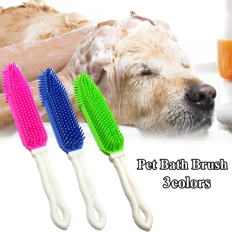 

Pet Brush Small Animal Massage Tool Dog Cat Hair Fur Grooming Remove Brush for Furniture Bedding Carpets Blankets Clothes