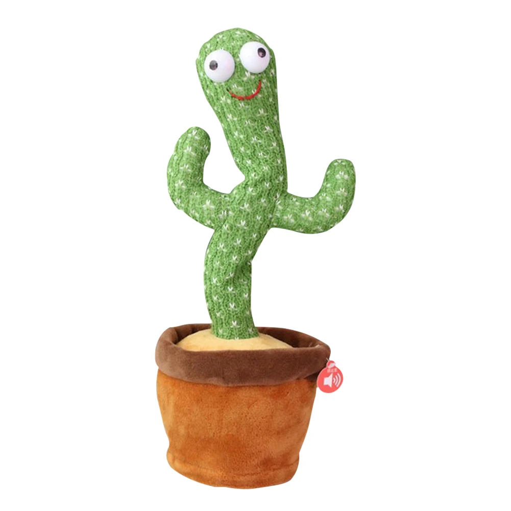 

Funny Dancing Cactus Singing Twisting Electric Shake with the Songs Plush Toys Children Early Childhood Education Gift