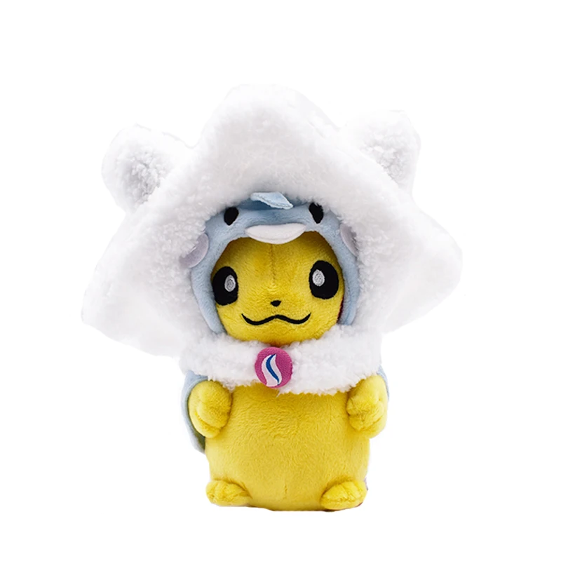 Горячие игрушки 20-24 см 7,9-9,4 ''Пикачу Косплей тиранитар Hydreigon Charizard Snorlax Ampharos Garchomp Мягкие плюшевые игрушки плюш - Цвет: 22cm Altaria