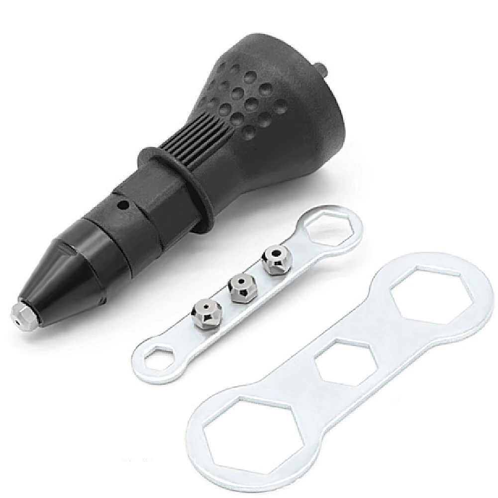 

Electric Rivet Nut Gun Riveting Tool Cordless Riveting Drill Adaptor Insert nut tool Multifunction Nail Gun Auto Rivet