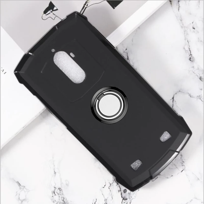 Для Doogee S40 Lite S55 S58 S59 S68 Pro S86 S88 плюс S95 S96 N10 N20 N30 задняя крышка кольцо держатель Кронштейн чехол крышка Мягкий силиконовый чехол s