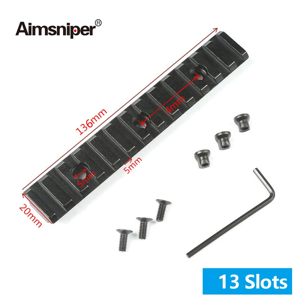 

Tactical Rifle Scope Mount Base 4/5/7/9/13 Slots 21mm Keymod Picatinny Rail Mount For AR15 Airsoft Hunting Shotgun Accessories
