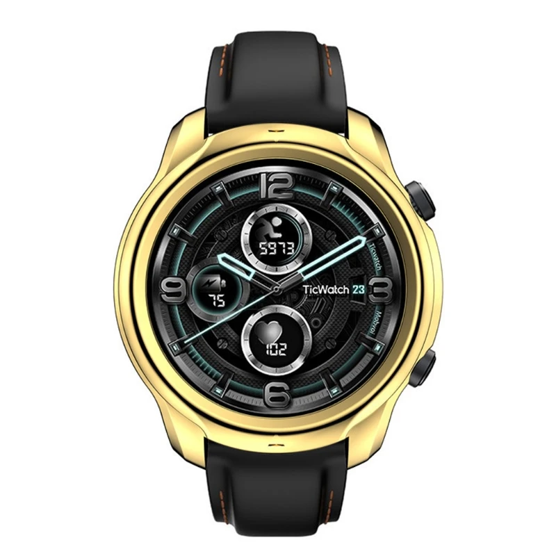 

Protective Case For Ticwatch pro3 Screen Protector Watch Cover For Ticwatch pro3 Soft TPU Durable Bumper Watch Case Shell