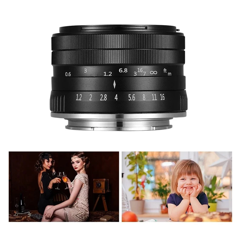 

VELEDGE 35mm F/1.2 Super High Resolution Large Aperture Standard Camera Prime Lens for Sony E-Mount Mirrorless Cameras