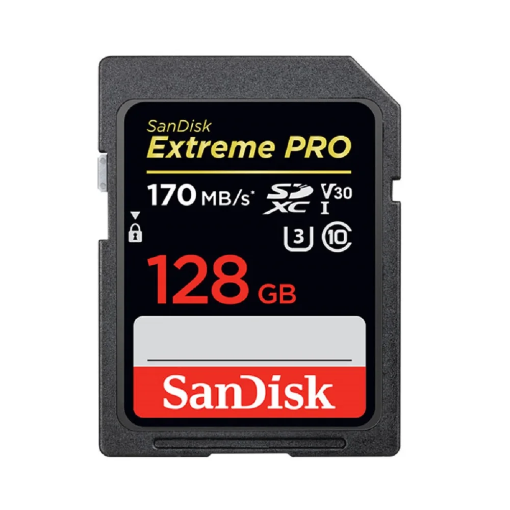 Карта памяти SanDisk Extreme Pro/Ultra SD 128 ГБ 64 32 512 256 16 карта флэш U1/U3 4K V30 карты SDXC SDHC|Карты
