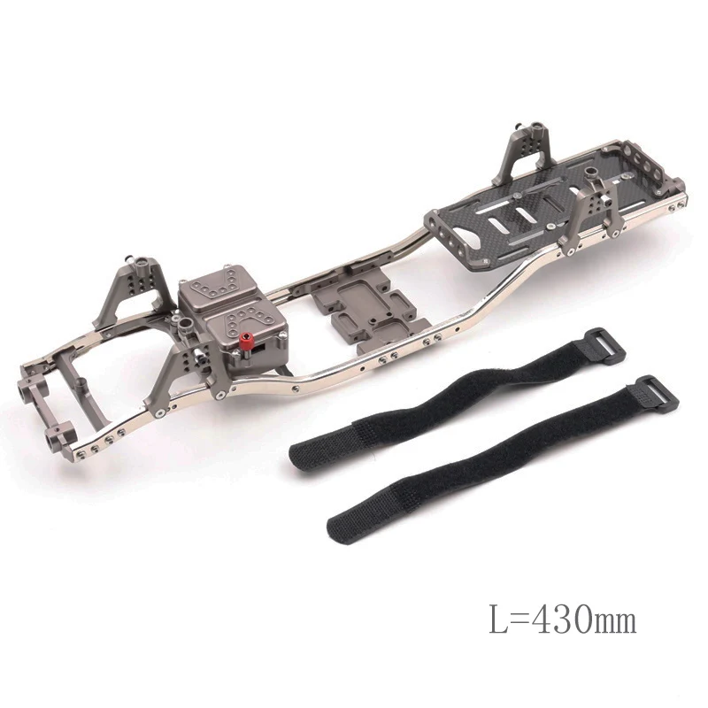 

31m Wheelbase Steel Ladder Frame Chassis Kit For 1/10 Crawler Axial SCX10